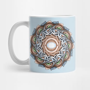 Steel Blade Mandala Mug